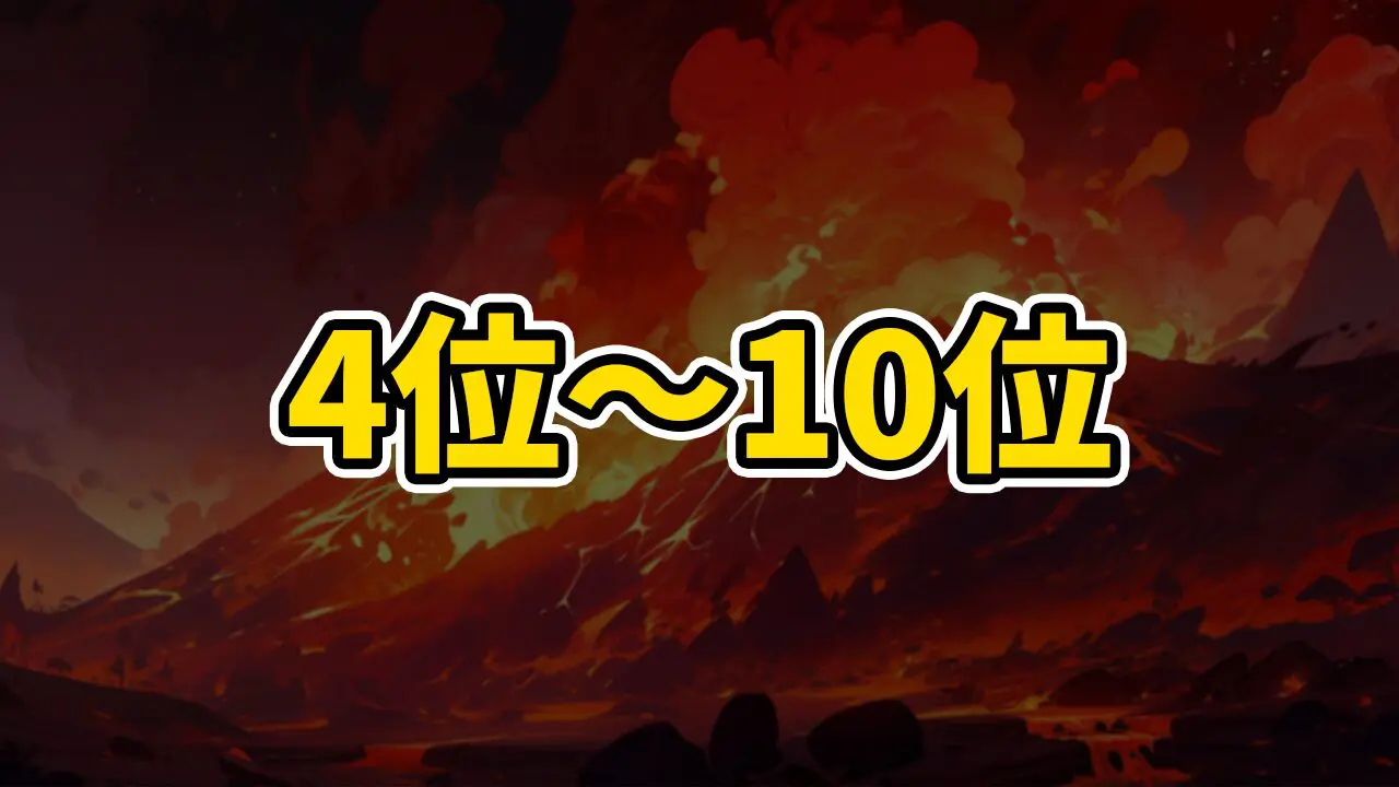 歴代モンスターハンター累計売上販売本数ランキング【人気ゲーム】4位～10位